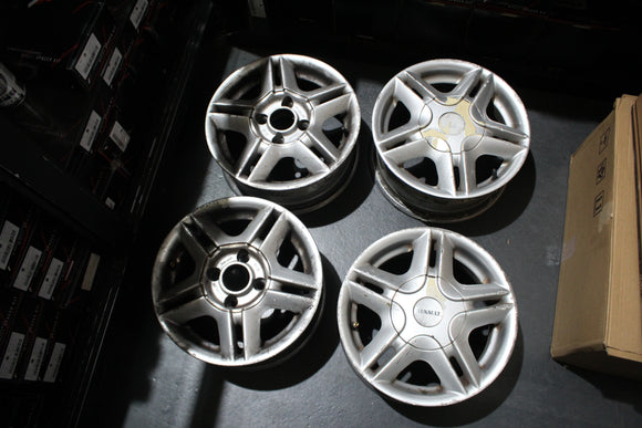 Jantes Originais Ronal 13 4x100 5.5 ET36 - Fazemos Montagem*/ Envio**