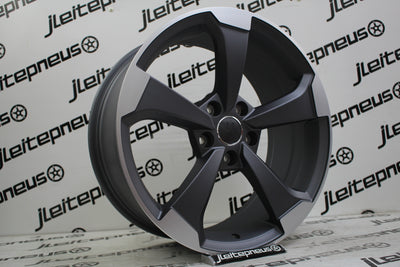Jantes Novas Audi Rotor 18 5x112 8 ET40 - Fazemos Montagem/Envio