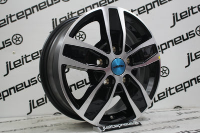 Jantes Novas Autec Quantro 15 5x118 6 ET60 - Fazemos Montagem/Envio