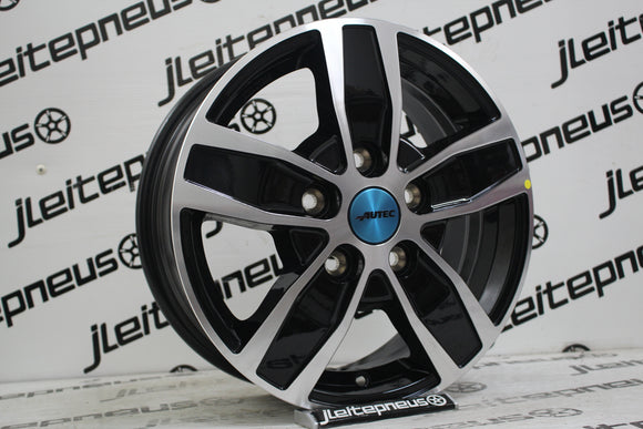 Jantes Novas Autec Quantro 15 5x118 6 ET60 - Fazemos Montagem/Envio