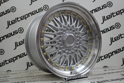 Jantes Novas Japan Racing JR9 17 4x100/108 8.5 ET20 - Fazemos Montagem/Envio