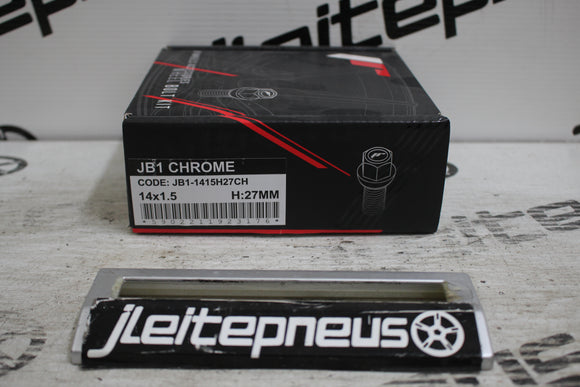 Kit Parafusos Japan Racing 14x1.50 - Chrome