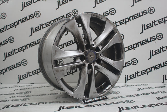 Jantes Originais Mercedes 17 5x112 7.5 ET47 - Fazemos Montagem*/ Envio**