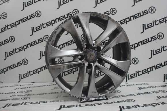 Jantes Originais Mercedes 17 5x112 7.5 ET47 - Fazemos Montagem*/ Envio**