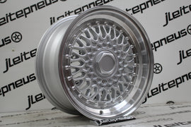 Jantes Novas Japan Racing JR9 15 4x100/108 7 ET20 - Fazemos Montagem/Envio