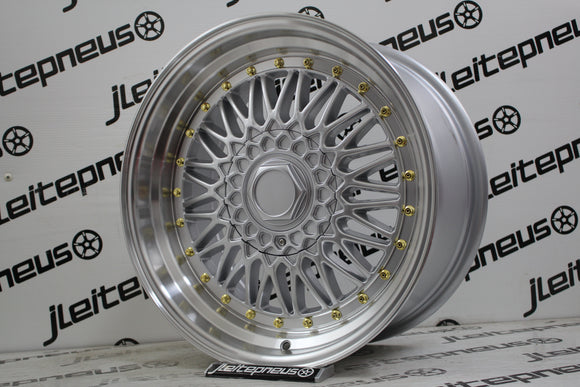 Jantes Novas Japan Racing JR9 17 4x100/108 8.5 ET20 - Fazemos Montagem/Envio