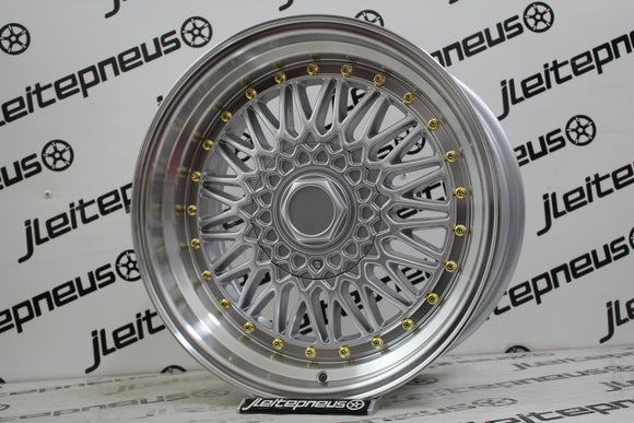 Jantes Novas Japan Racing JR9 15 4x100/108 7 ET20 - Fazemos Montagem/Envio