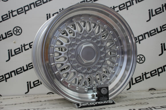 Jantes Novas Forzza Malm 15 4x100/108 8 ET20 - Fazemos Montagem/Envio