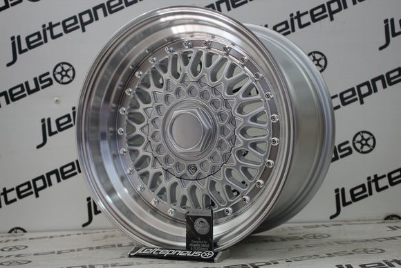 Jantes Novas Forzza Malm 15 4x100/108 8 ET20 - Fazemos Montagem/Envio