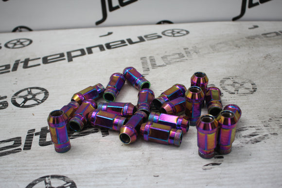 Kit Porcas Compridas Japan Racing 12x1.25 - Neochrome
