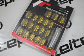 Kit Porcas Curtas Japan Racing 12x1.50 - Gold - 0