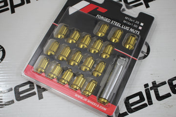 Kit Porcas Curtas Japan Racing 12x1.50 - Gold - 0
