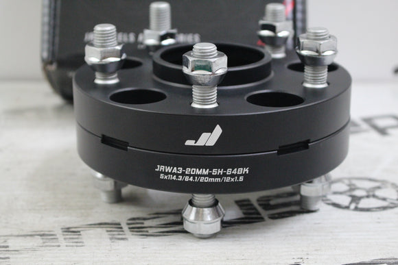 Kit Alargadores / Espaçadores Japan Racing 2.0cm 5x114.3 64.1 (12x1.5)