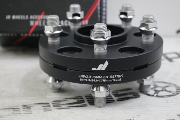 Kit Alargadores / Espaçadores Japan Racing 1.5cm 5x114.3 64.1+71 (14x1.5)