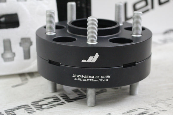 Kit Alargadores / Espaçadores Japan Racing 2.5cm 5x112 66.6 (12x1.50)