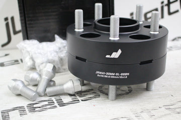 Kit Alargadores / Espaçadores Japan Racing 3.0cm 5x112 66.6 (12x1.50 - 14x1.50) - 0
