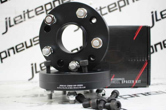 Kit Novo Conversores Japan Racing 3.1cm  4x114.3 -> 5X114.3 66.1 M12x1.25