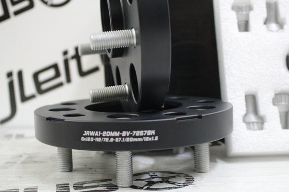 Kit Novo Conversores Japan Racing 2.0cm 5x120 -> 5x112 72.6 -> 57.1 M12x1.50