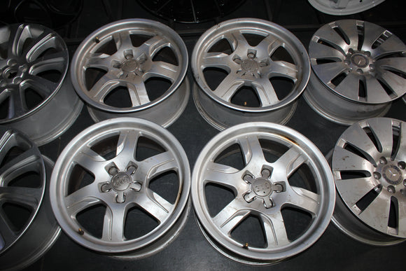 Jantes Originais Audi 17 5x112 7.5 ET28  - Fazemos Montagem*/ Envio**