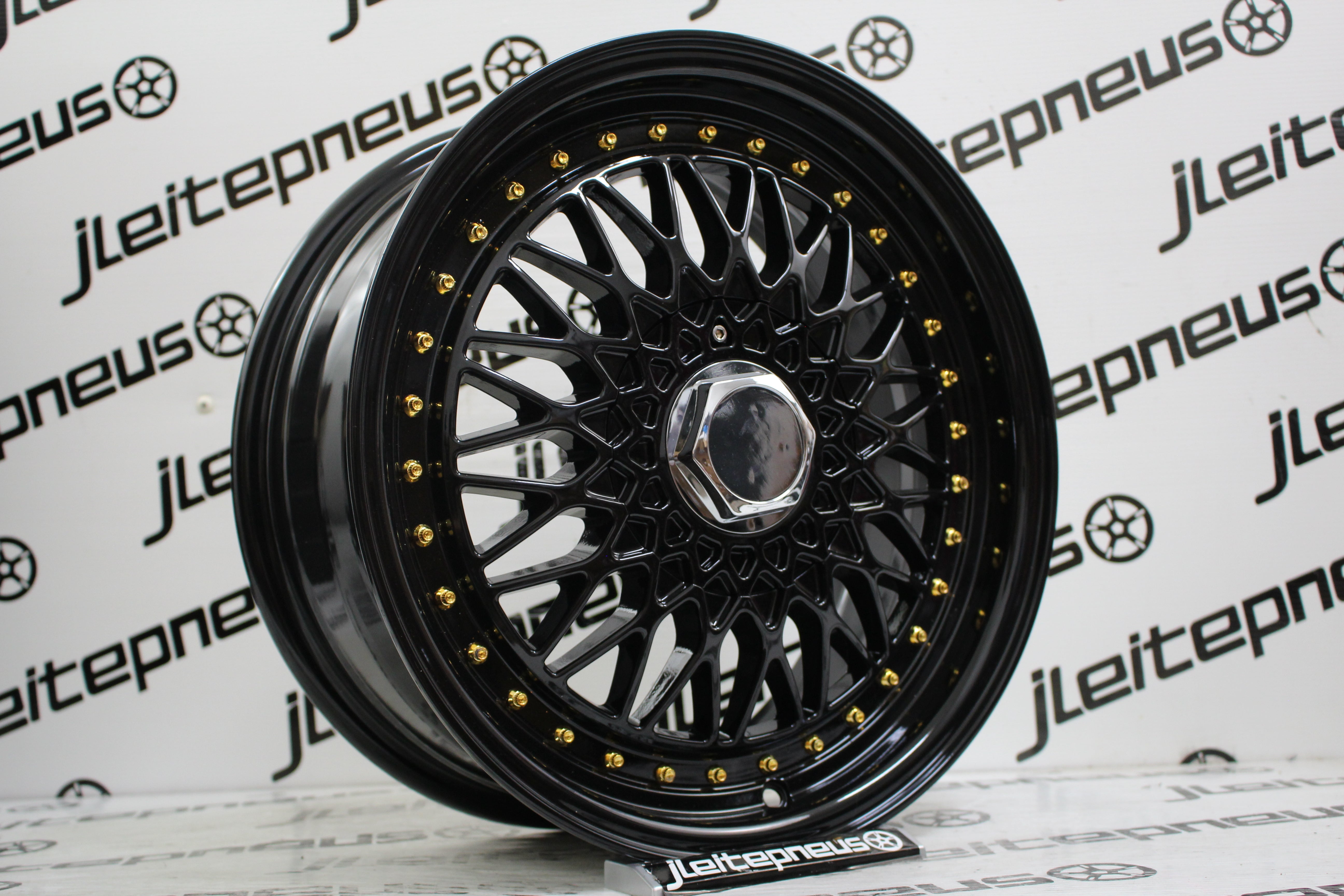 Jantes Novas Style BBS 16 4x100/114.3 6.5 ET30 - Fazemos Montagem*/ Envio**