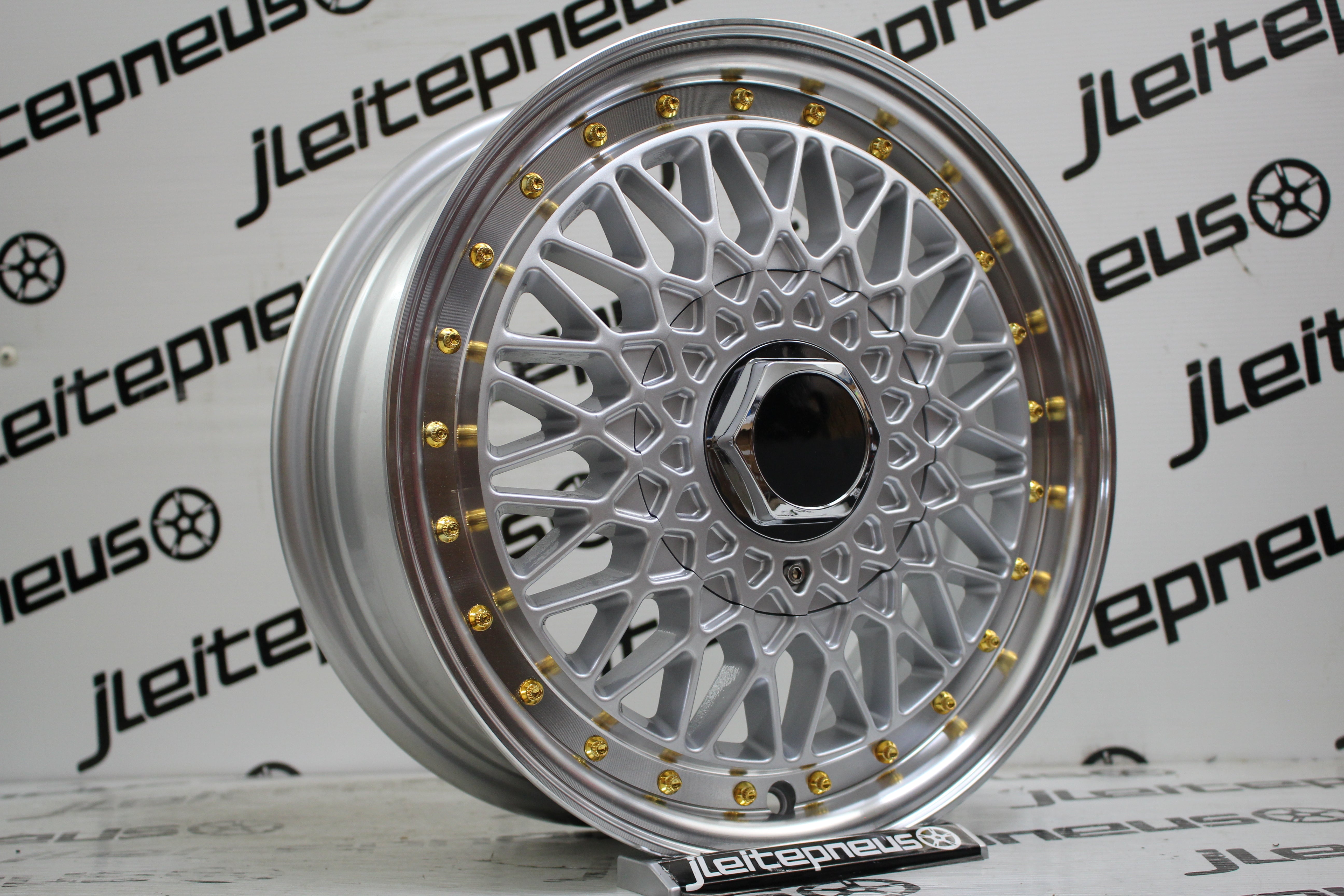 Jantes Novas Style BBS 14 4x100/114.3 5.5 ET30 - Fazemos Montagem*/ Envio**