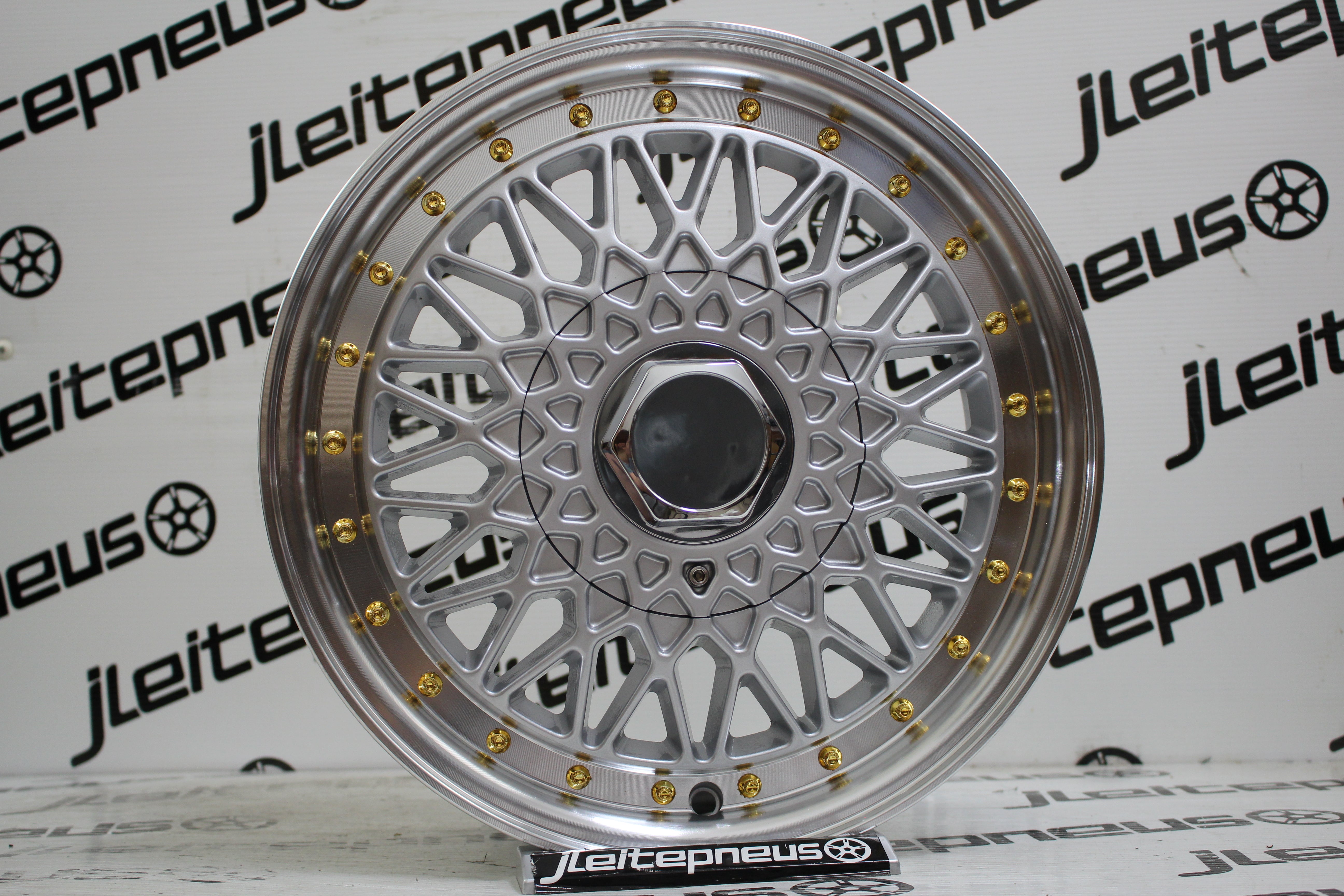 Jantes Novas Style BBS 14 4x100/114.3 5.5 ET30 - Fazemos Montagem*/ Envio**