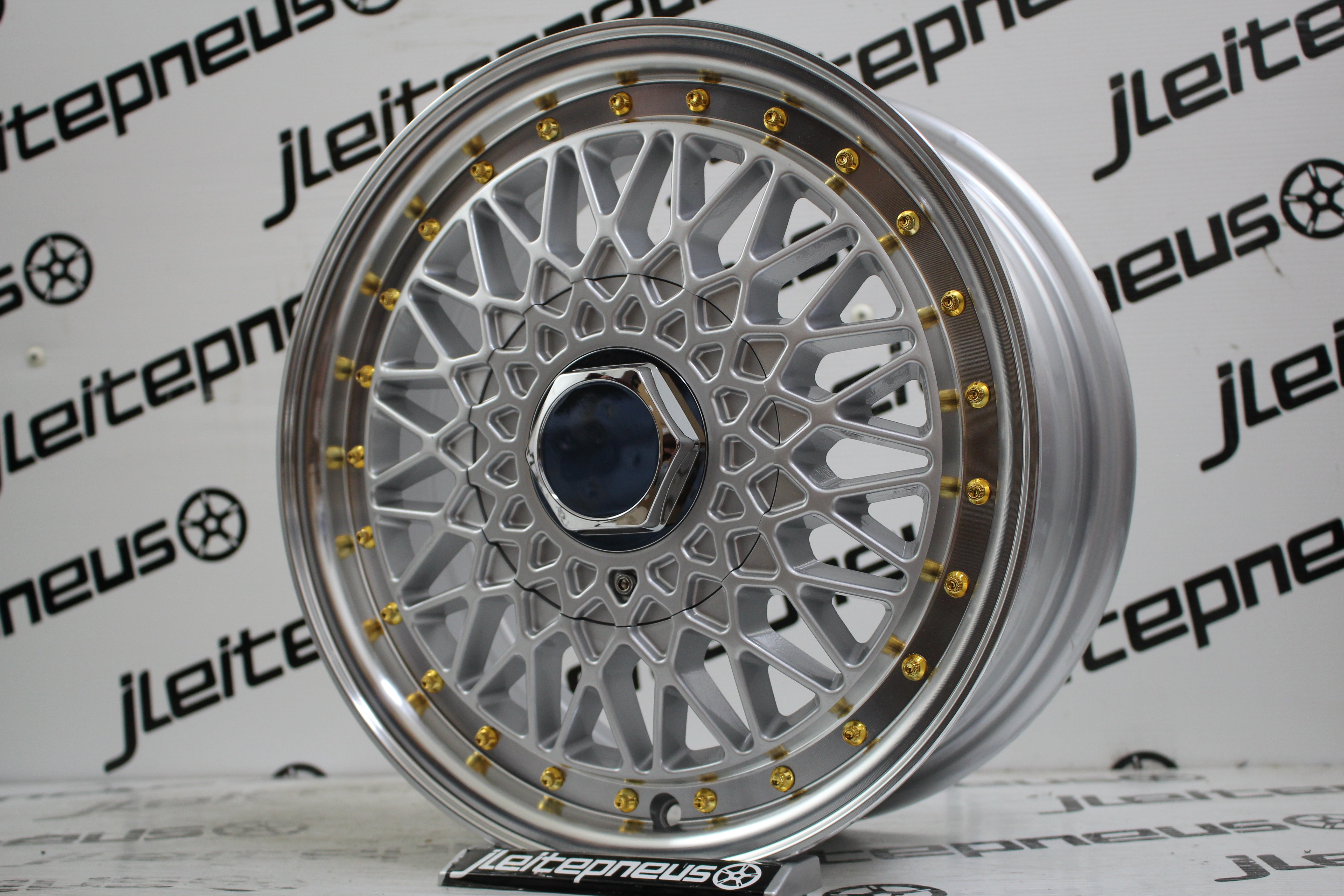 Jantes Novas Style BBS 14 4x100/114.3 5.5 ET30 - Fazemos Montagem*/ Envio**