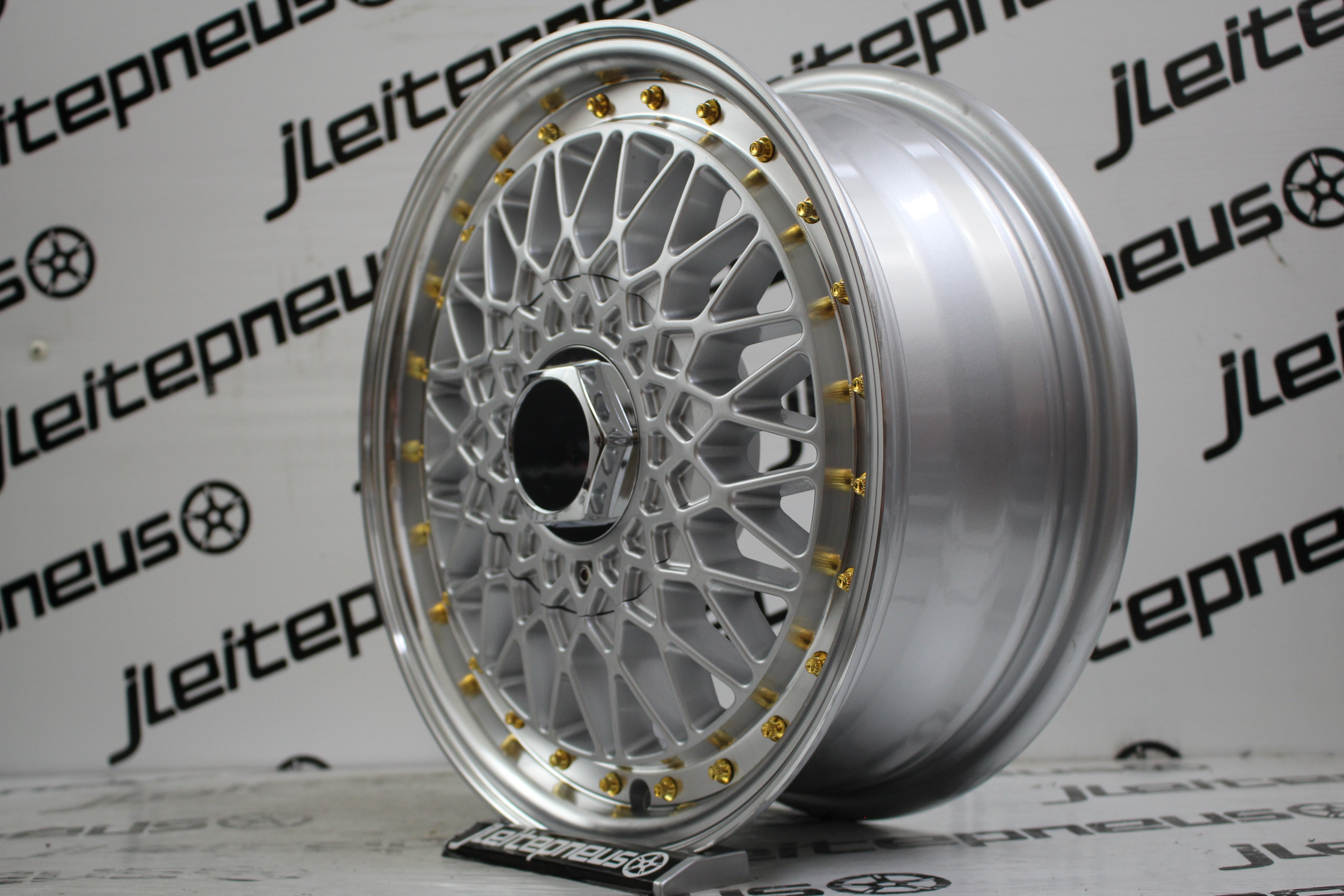 Jantes Novas Style BBS 14 4x100/114.3 5.5 ET30 - Fazemos Montagem*/ Envio**