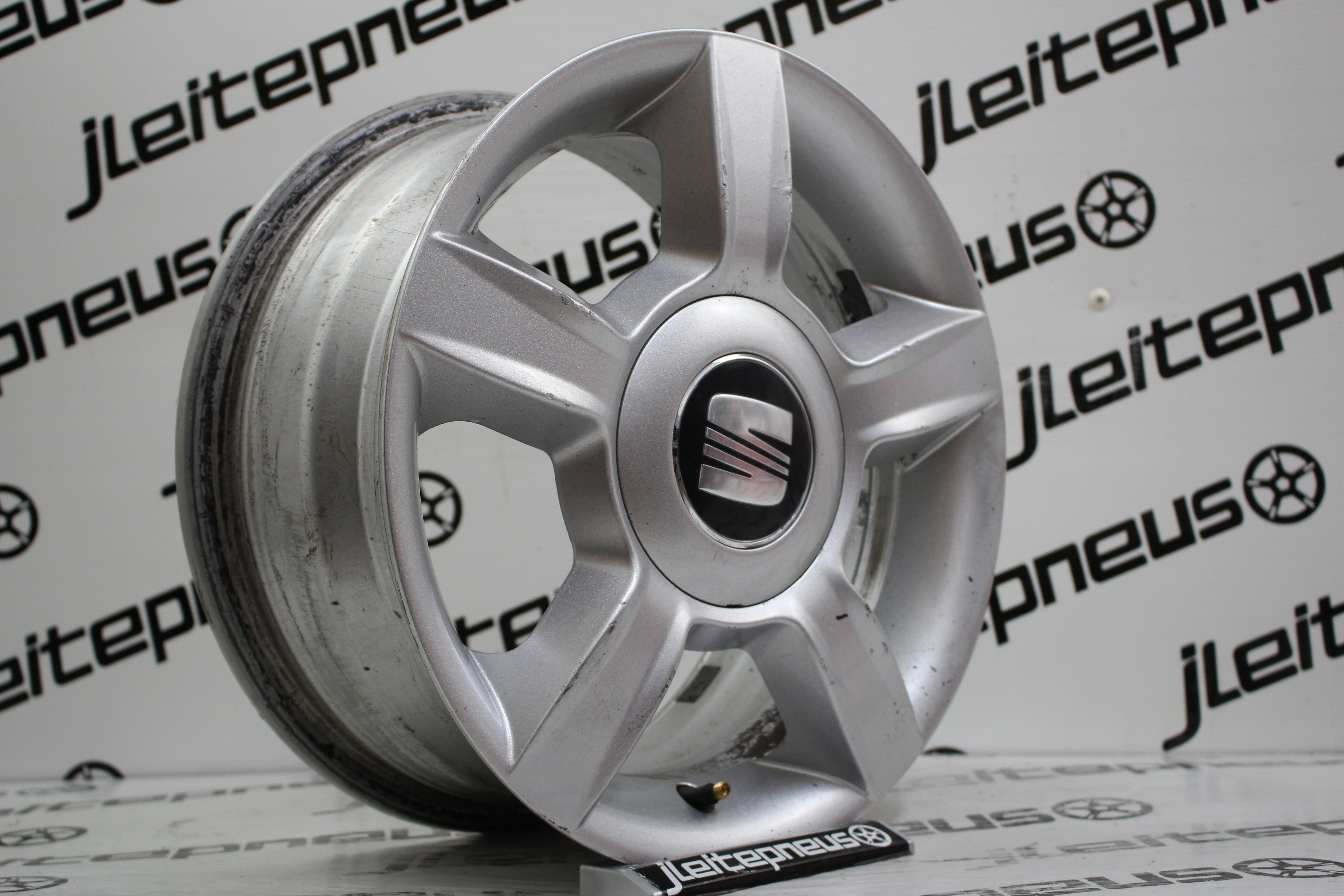 Jantes Seat 14 5x100 6 ET43 - Fazemos Montagem*/ Envio**