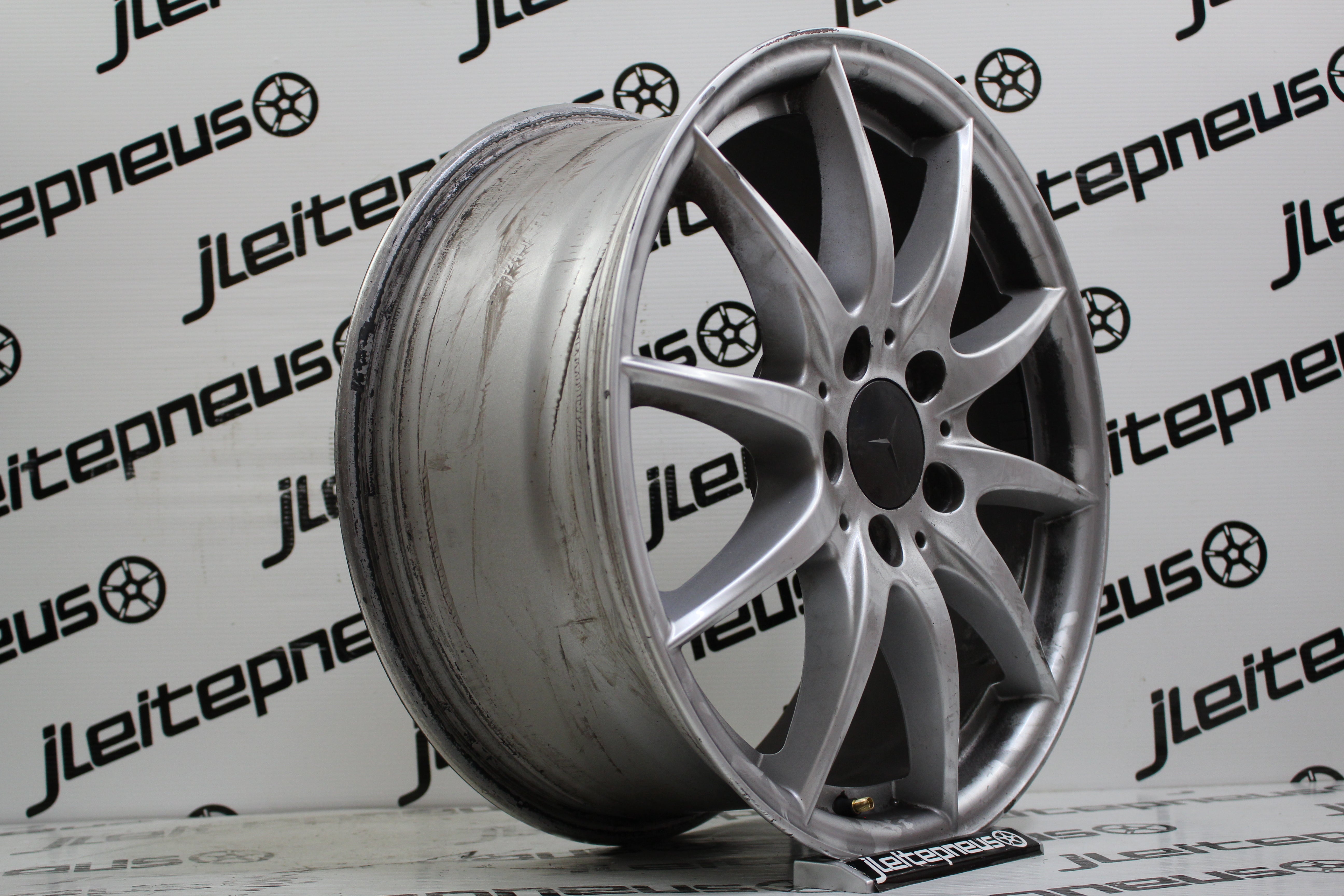 Jantes Originais Mercedes 17 5x112 7.5 ET53 - Fazemos Montagem*/ Envios**