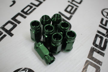 Kit Porcas Compridas Japan Racing JN1 12x1.50 - Green - 0