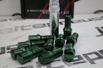 Kit Parafusos Japan Racing 12x1.25 - Green - 0