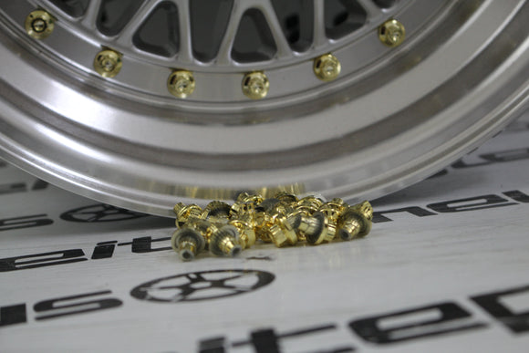 Kit de 26 rebites para JR9 - Gold