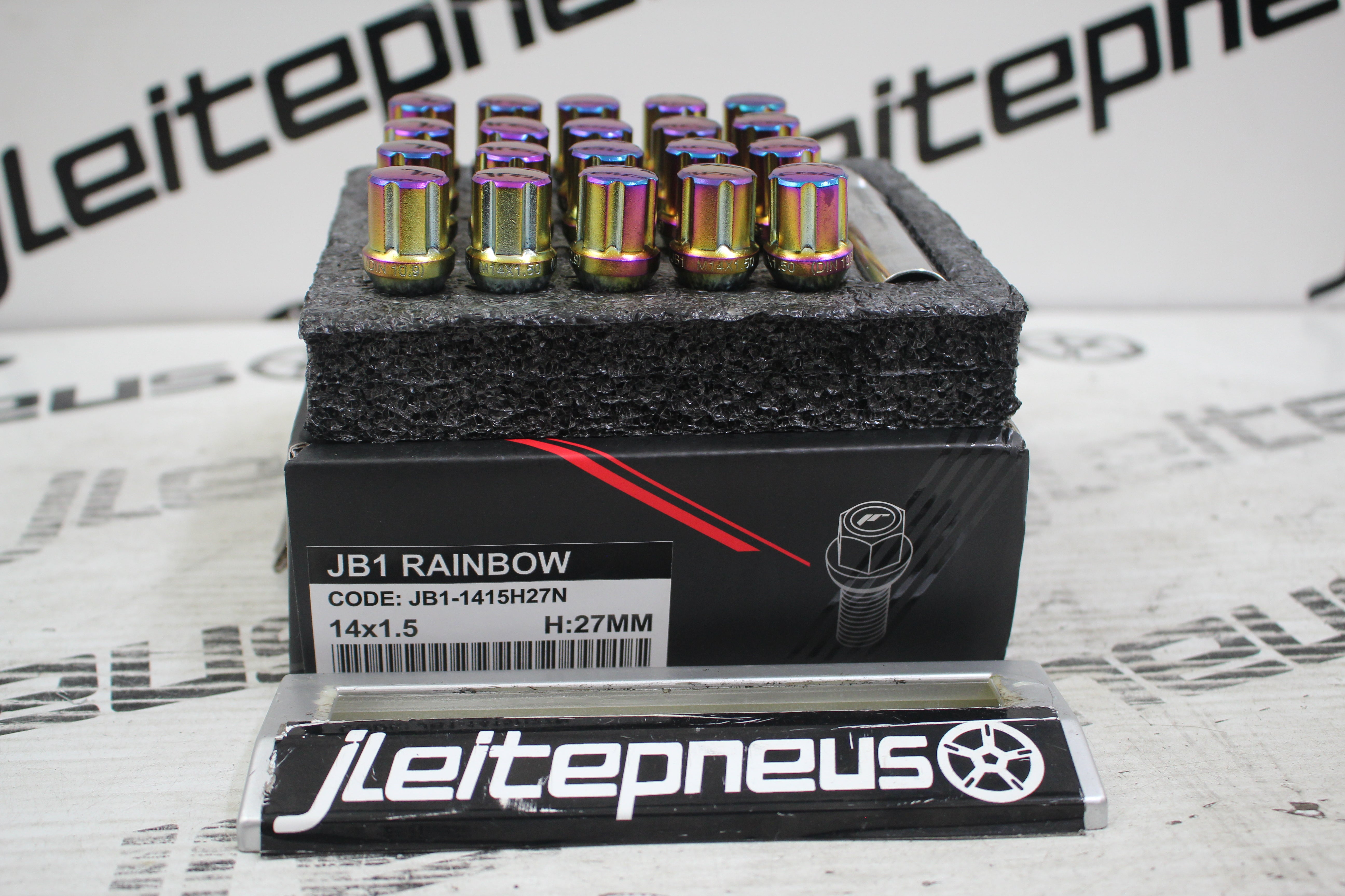 Kit Parafusos Japan Racing 14x1.5 - Rainbow