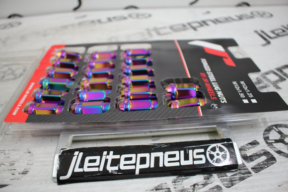 Kit Porcas Compridas Japan Racing 12x1.50 - Neochrome