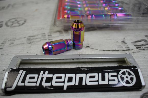 Kit Porcas Compridas Japan Racing 12x1.50 - Neochrome