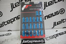 Kit Porcas Compridas Japan Racing 12x1.50 - Blue-1