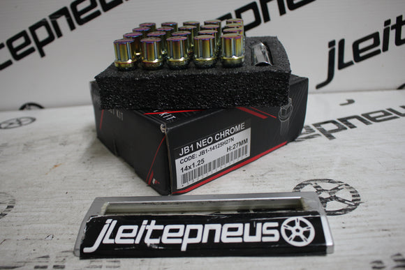 Kit Parafusos Japan Racing 14x1.25 - NeoChrome