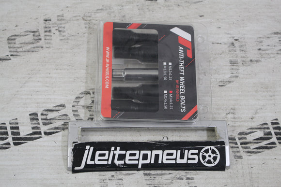 Kit Anti-Roubo JR Parafusos M14x1.25 (Preto)