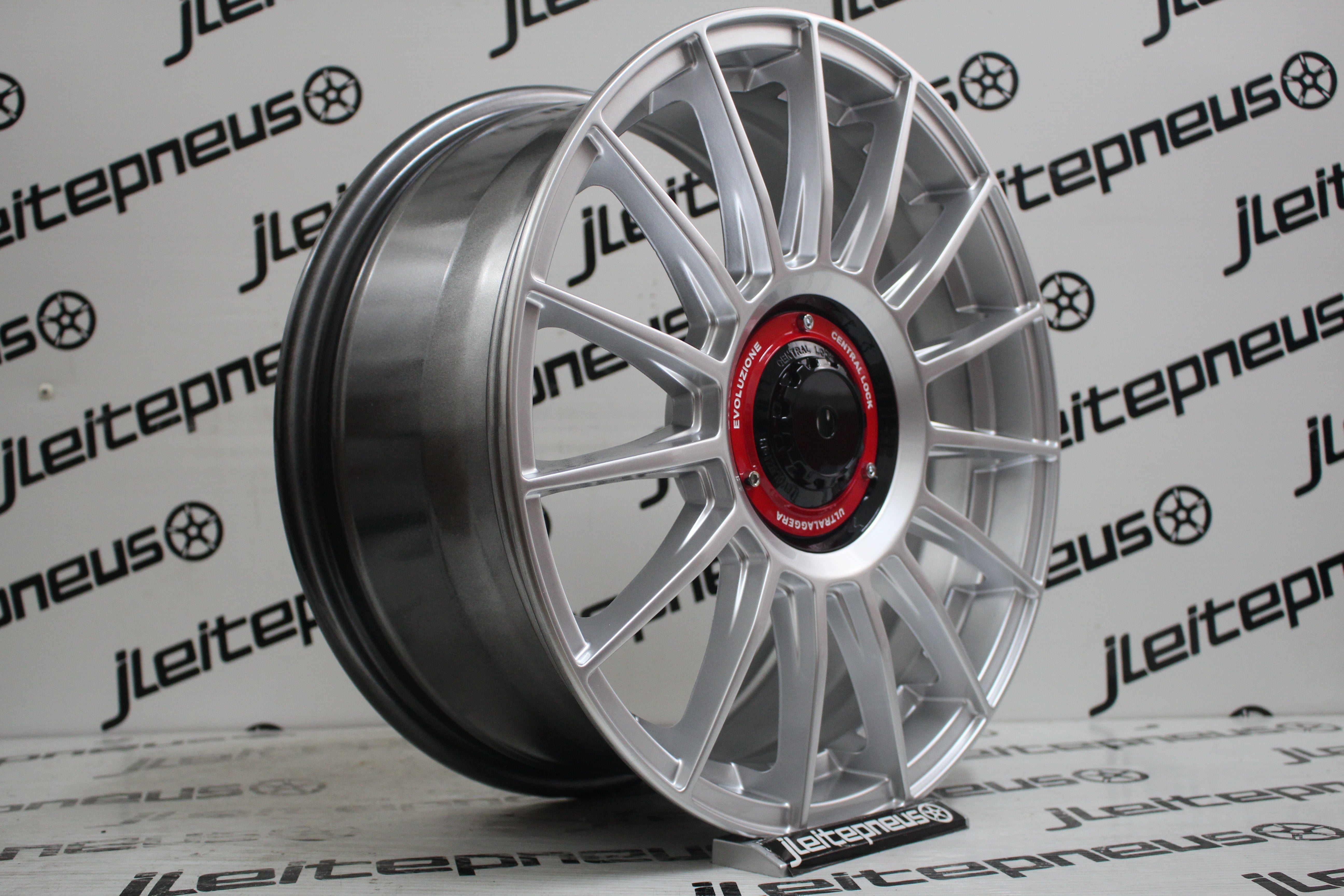 Jantes Novas Style OZ Super 17 4x100/114.3 7.5 ET40 - Fazemos Montagem/Envio