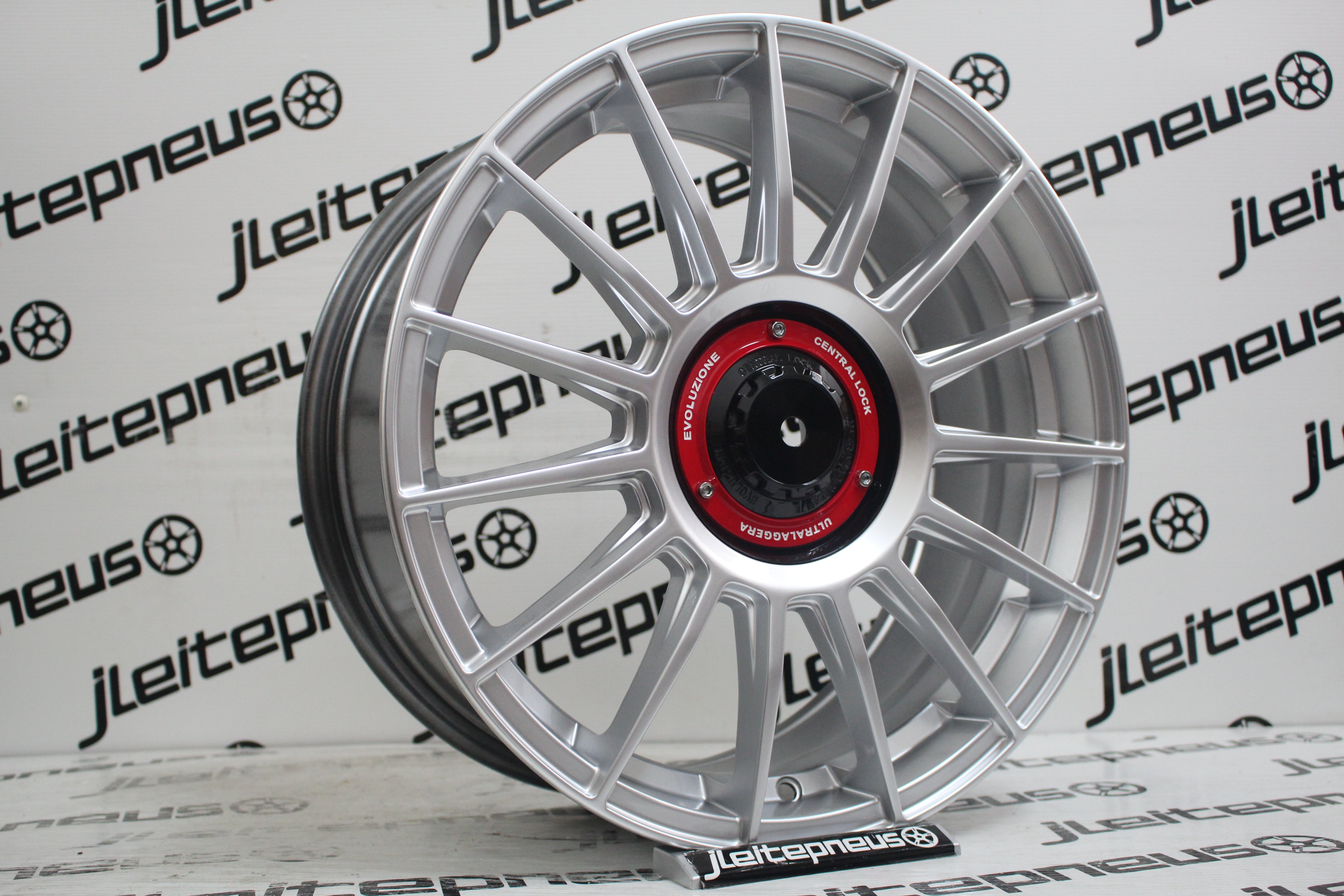 Jantes Novas Style OZ Super 17 4x100/114.3 7.5 ET40 - Fazemos Montagem/Envio