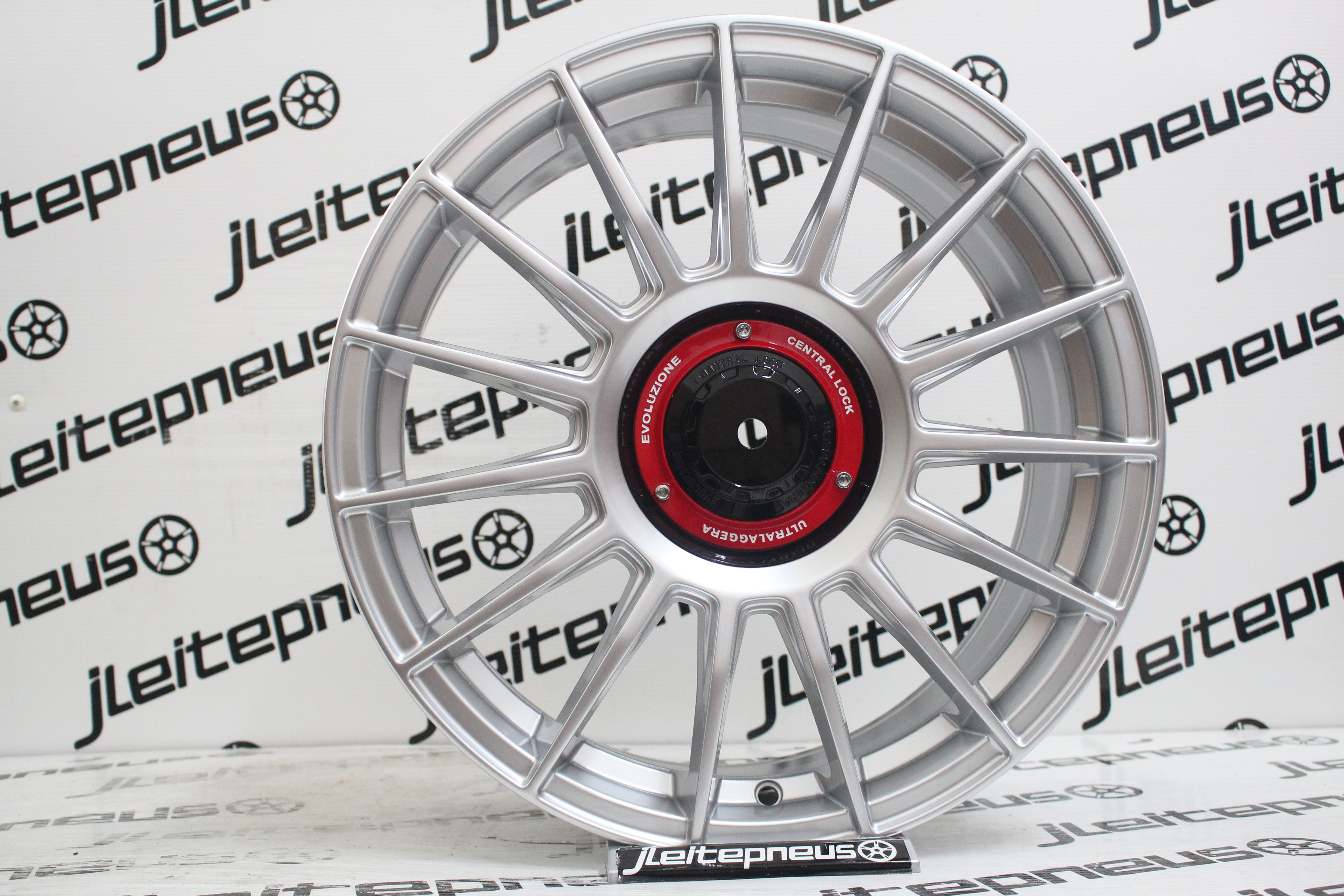 Jantes Novas Style OZ Super 17 4x100/114.3 7.5 ET40 - Fazemos Montagem/Envio