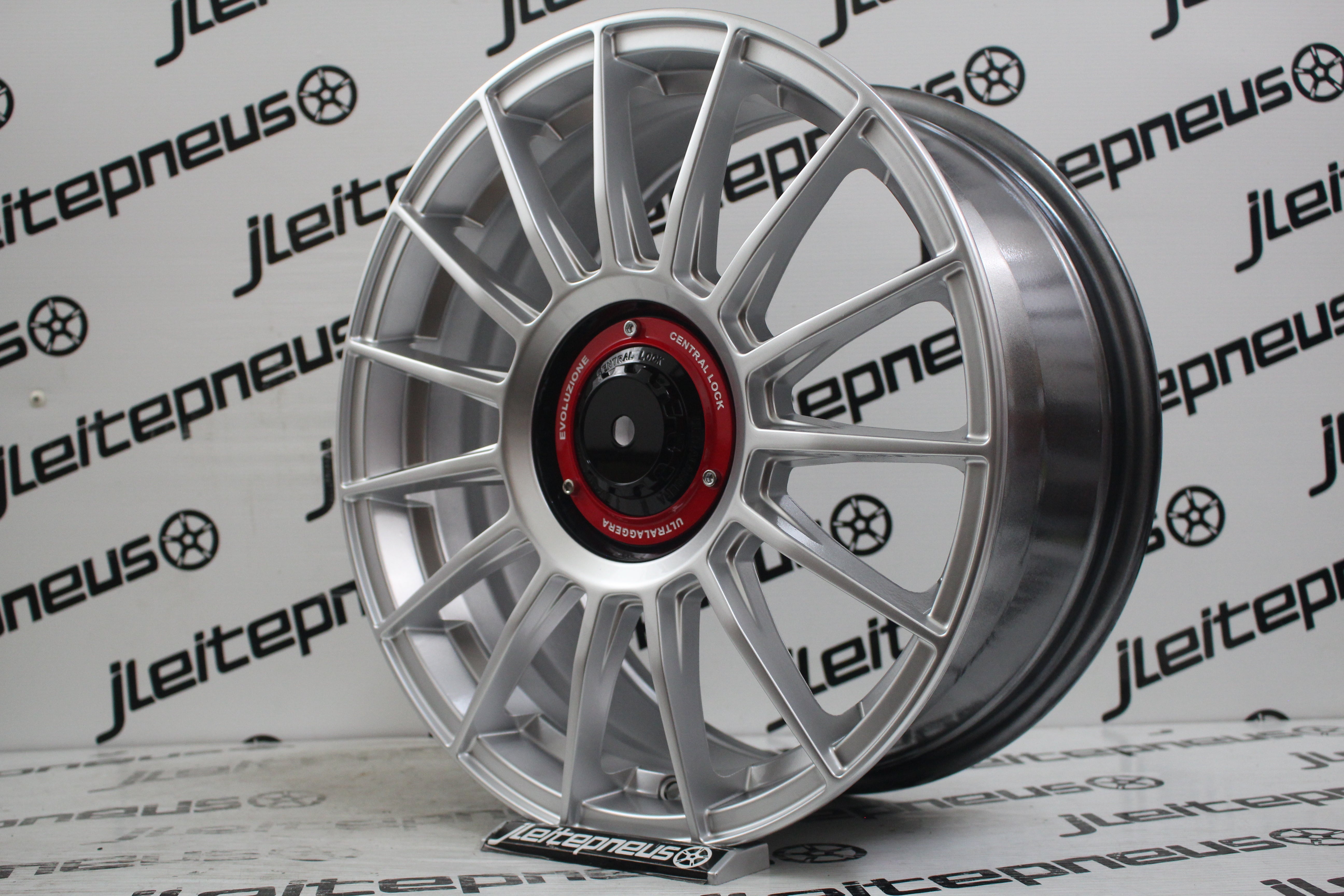 Jantes Novas Style OZ Super 17 4x100/114.3 7.5 ET40 - Fazemos Montagem/Envio