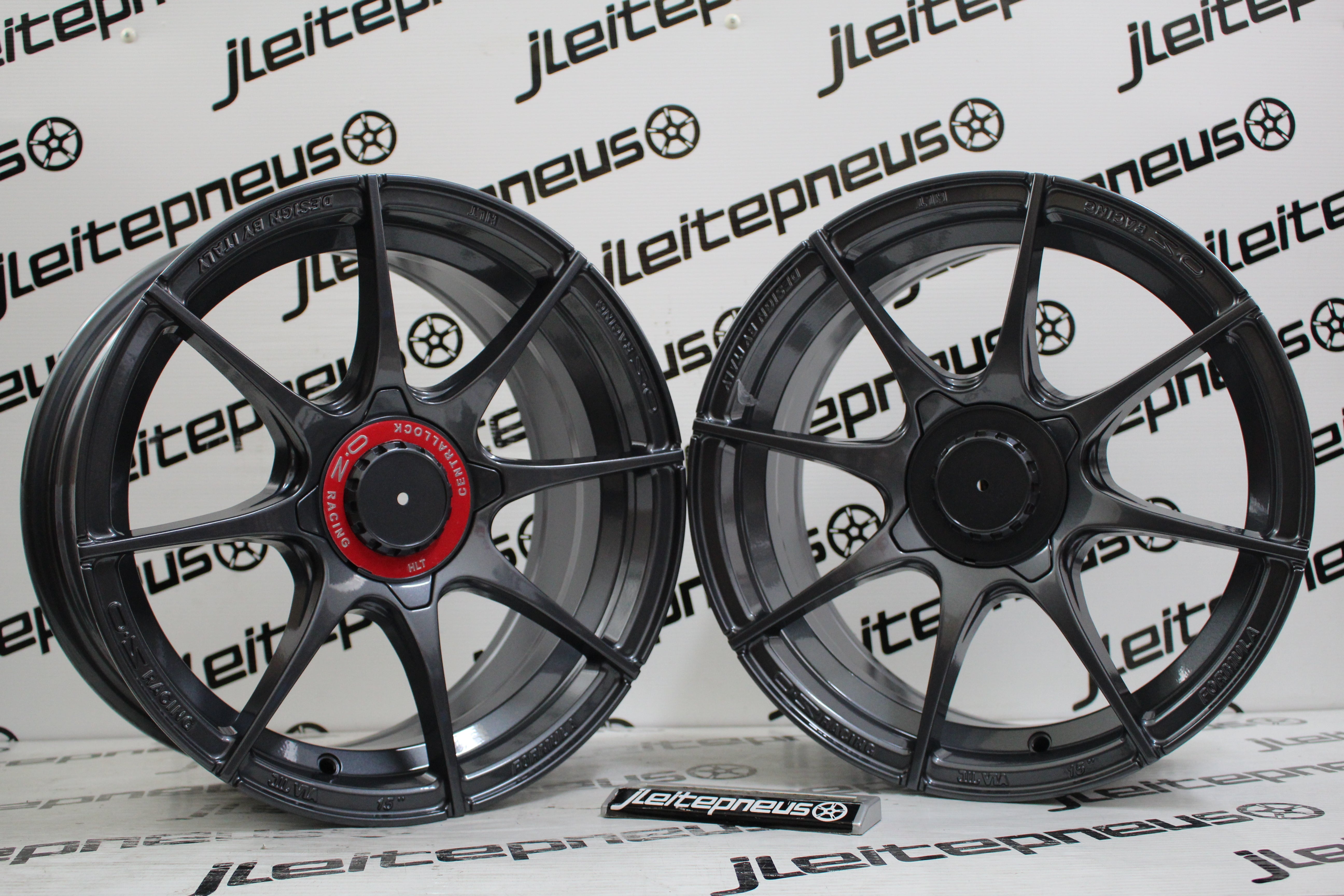 Jantes Novas Style OZ Formula HLT 15 4x100 7 ET30 - Fazemos Montagem/Envio