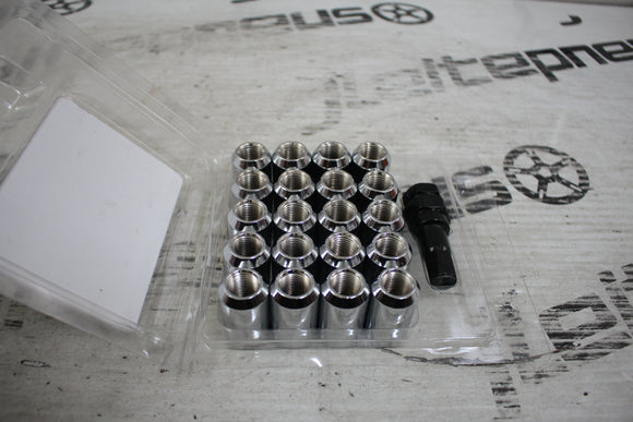 Kit Completo Porcas Japan Racing M12x1.25 (Cinza)