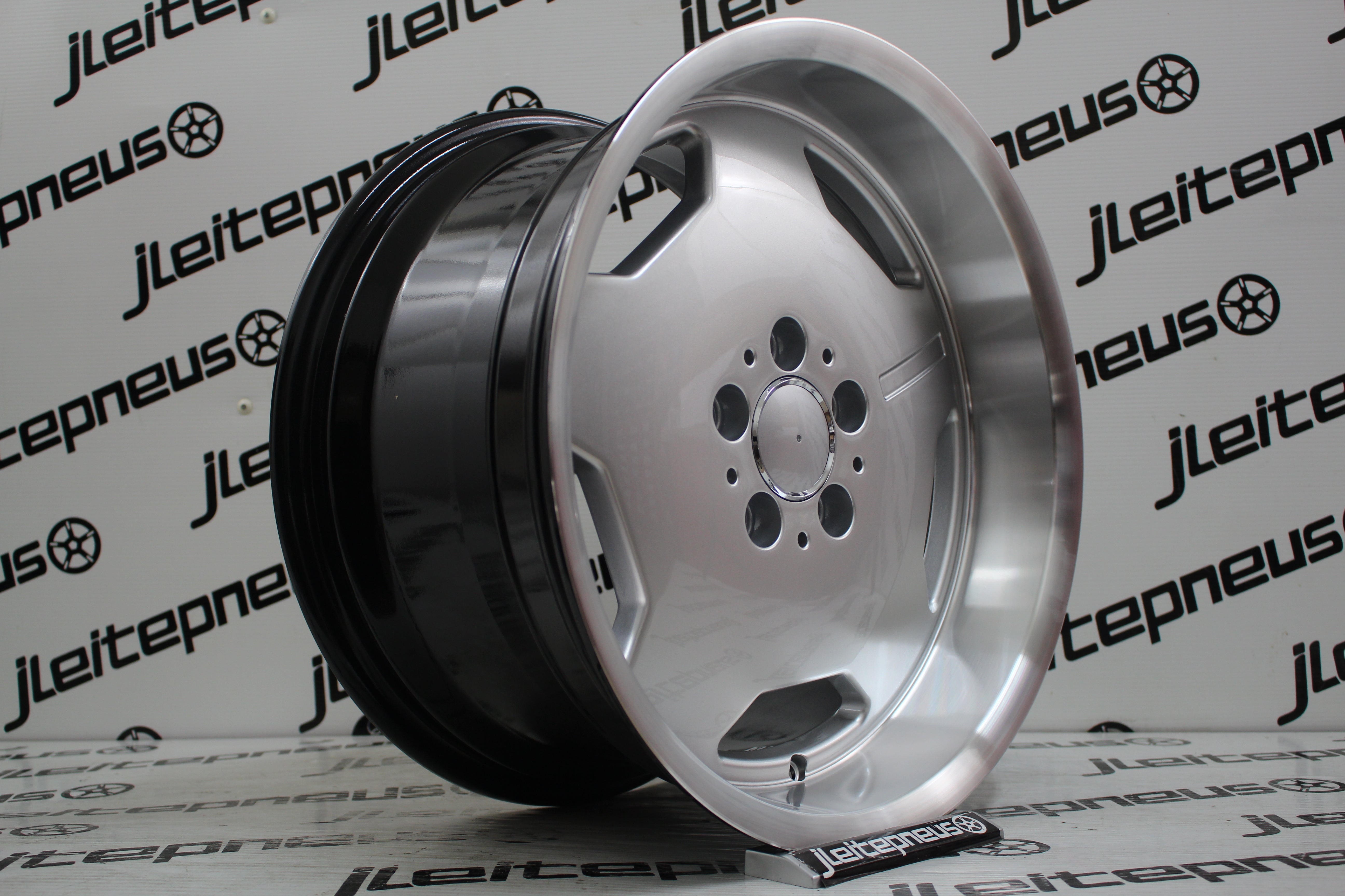 Jantes Novas Mercedes Monoblock AMG 17 5x112 8+9 ET35 - Fazemos Montagem/Envio