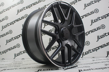 Jantes Novas Mercedes C63 S AMG 19 5x112 8.5+9.5 ET45 - Fazemos Montagem/Envio - 0