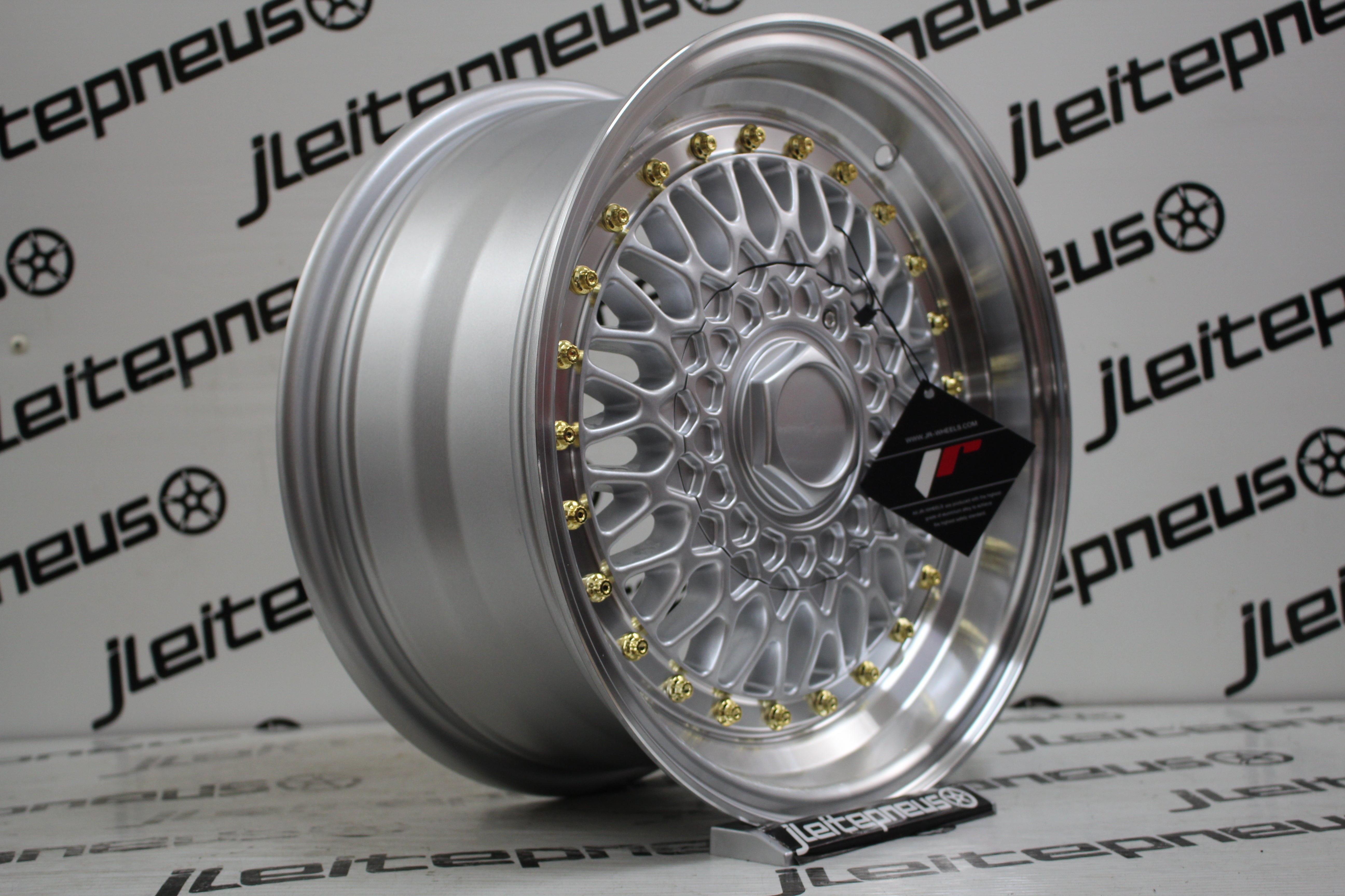 Jantes Novas Japan Racing JR9 15 4x100/108 7 ET20 - Fazemos Montagem/Envio