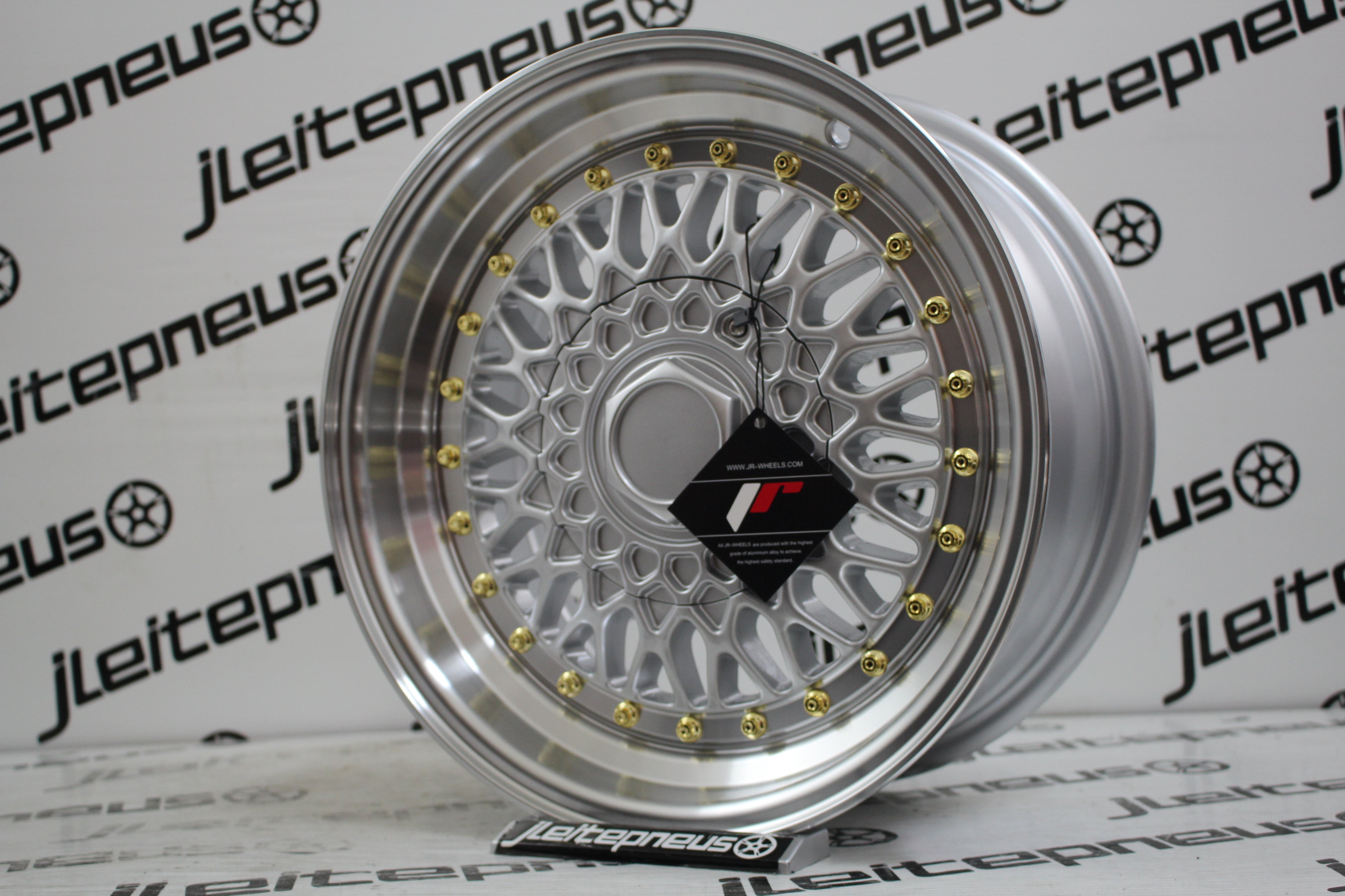 Jantes Novas Japan Racing JR9 15 4x100/108 7 ET20 - Fazemos Montagem/Envio