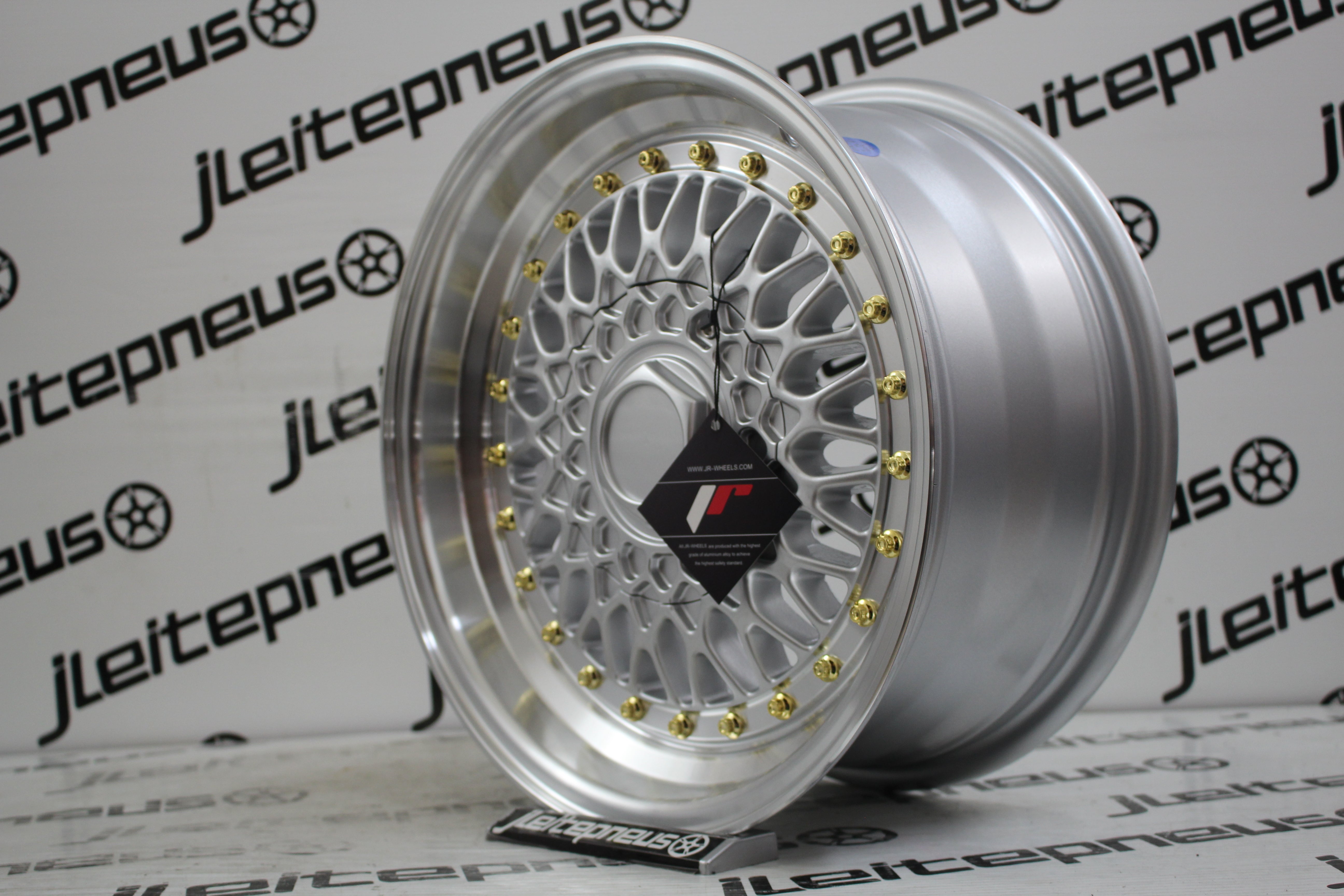 Jantes Novas Japan Racing JR9 15 4x100/108 7 ET20 - Fazemos Montagem/Envio